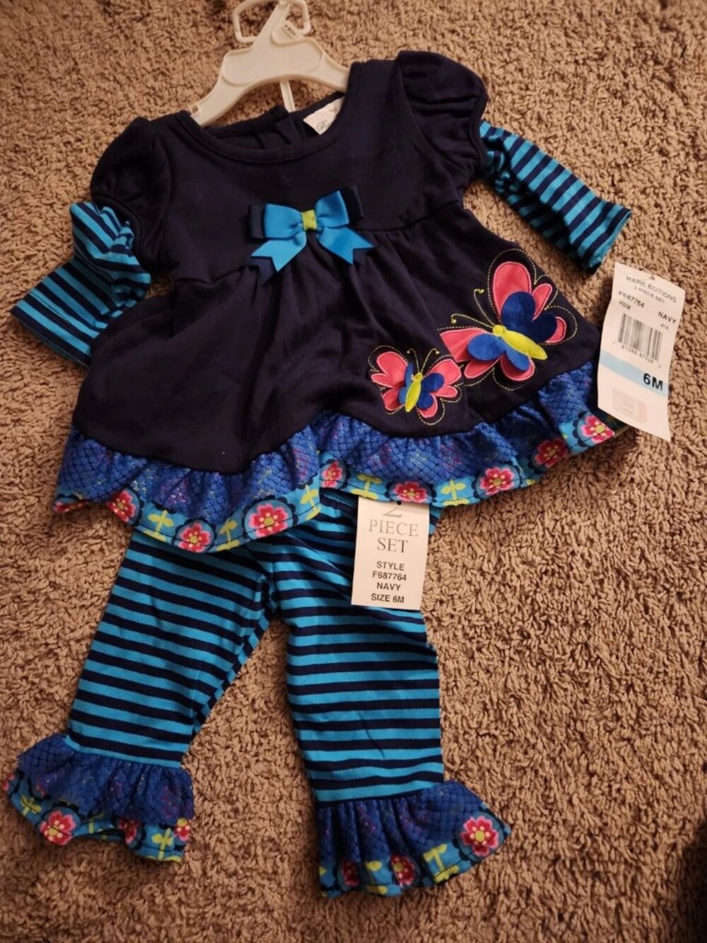 Rare Edition Shirt And Pants New 6 Month